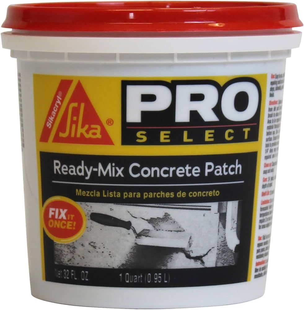 Sika - Sikacryl - Gray - Ready-Mix Concrete Patch - for Repairing spalls and Cracks in Concrete a... | Amazon (US)