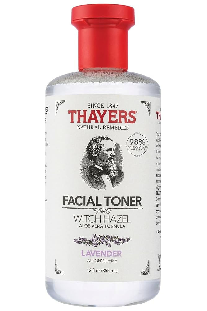 THAYERS Witch Hazel Lavndr Alcfre, Clear, 12 Fl Oz | Amazon (US)