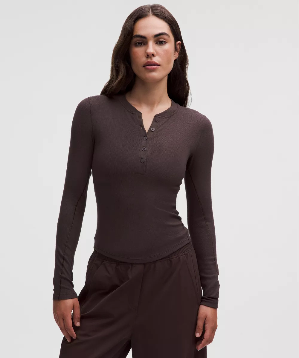 Hold Tight Long-Sleeve Henley | lululemon (AU)