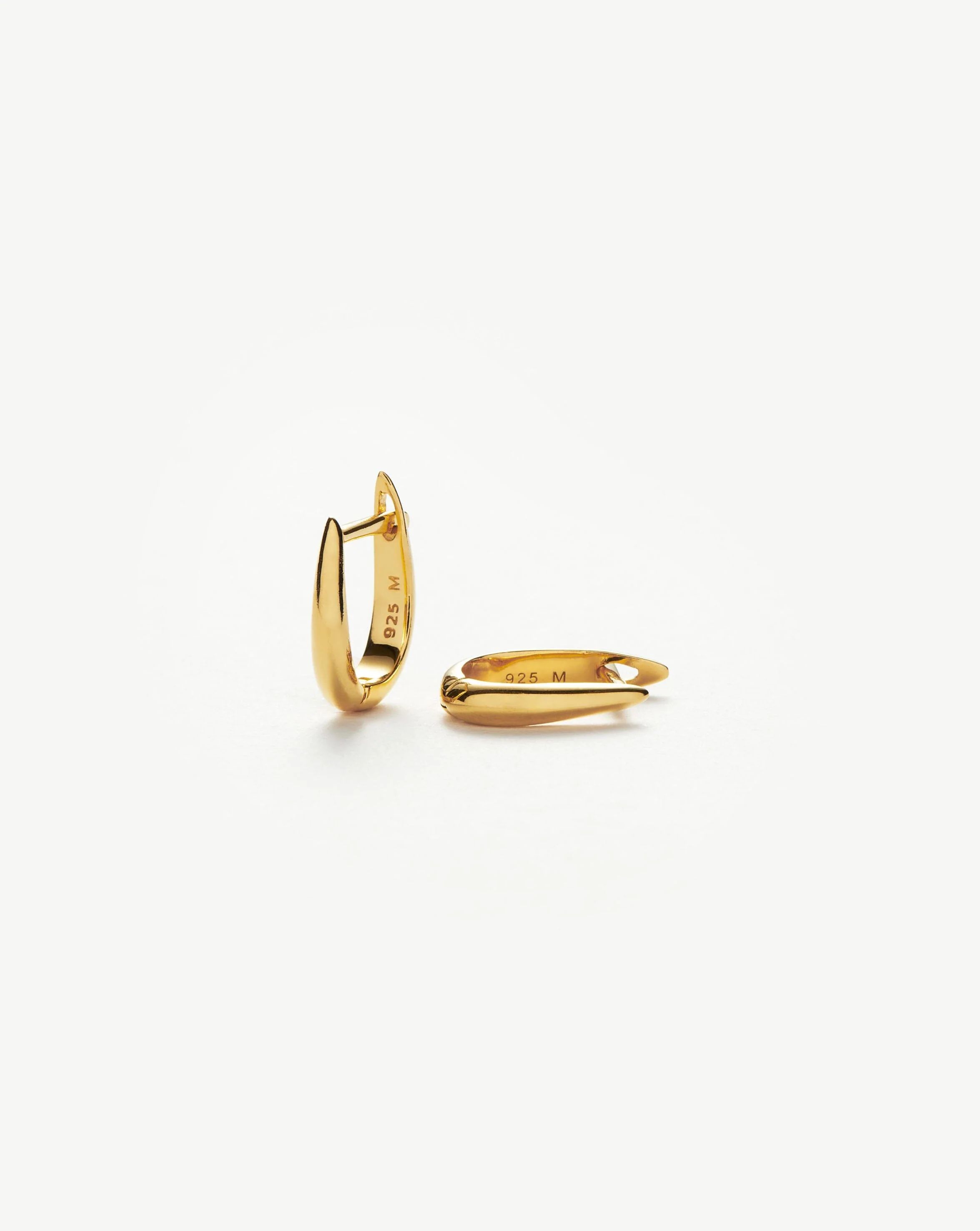 Claw Huggies | 18ct Gold Plated Vermeil | Missoma