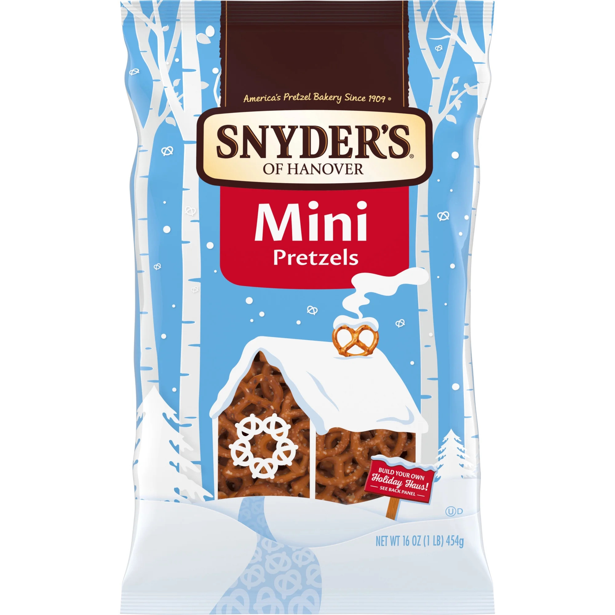 Snyder's of Hanover Pretzels, Mini Pretzels, Family Size 16 oz | Walmart (US)