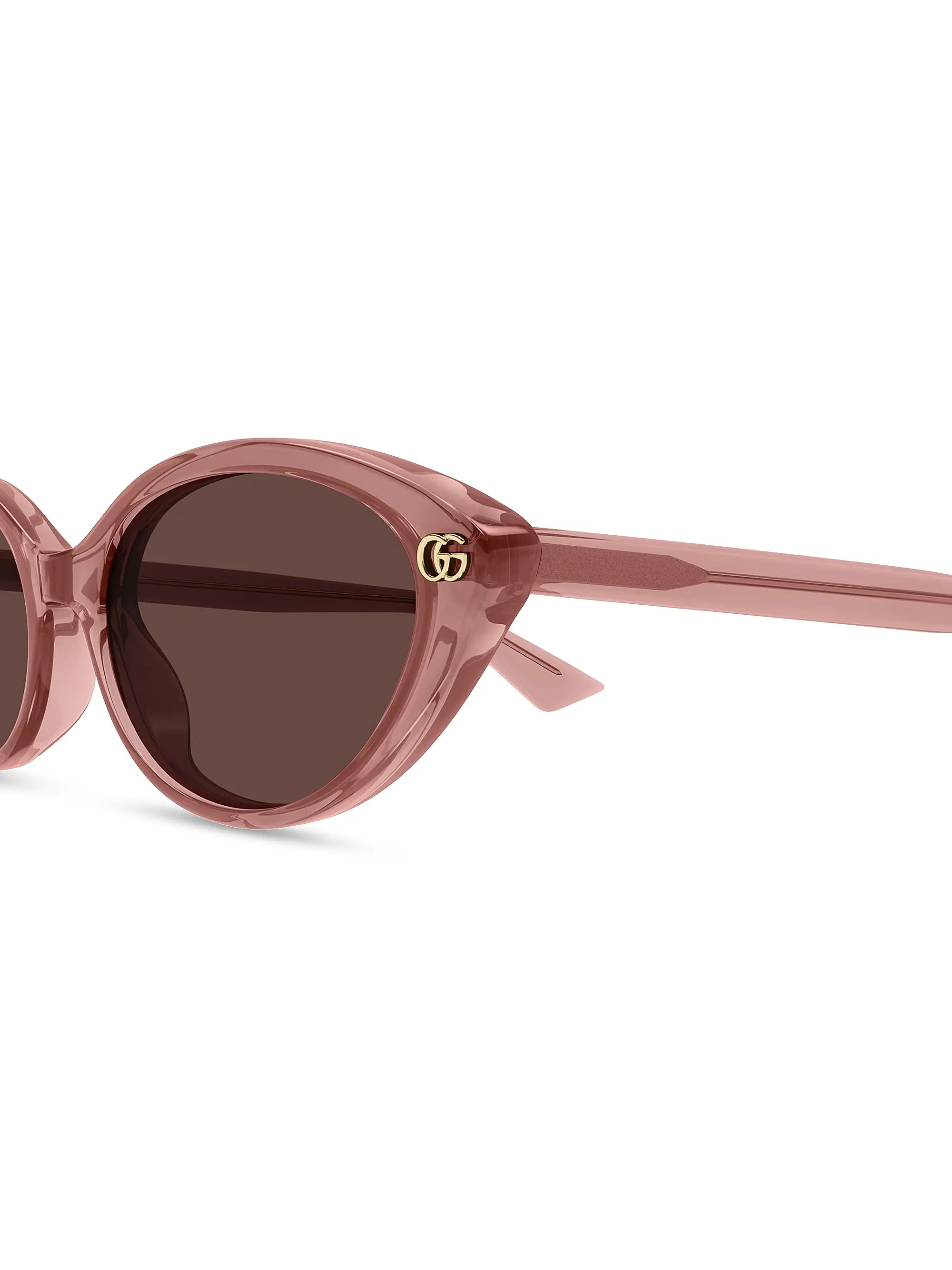 Gucci Light Acetate 54MM Cat-Eye Sunglasses | Saks Fifth Avenue | Saks Fifth Avenue