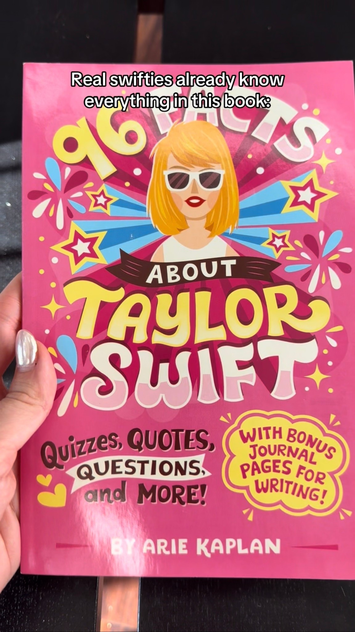 Think you know everything about Taylor Swift? 96 Facts About Taylor Swift will test your fan skills with quizzes, quotes, and fun questions that every Swiftie will love.

#taylorswift #swiftie #popculturefun #celebrityquiz #booktok

#LTKdayinmylife #LTKgrwm #LTKSpringSale