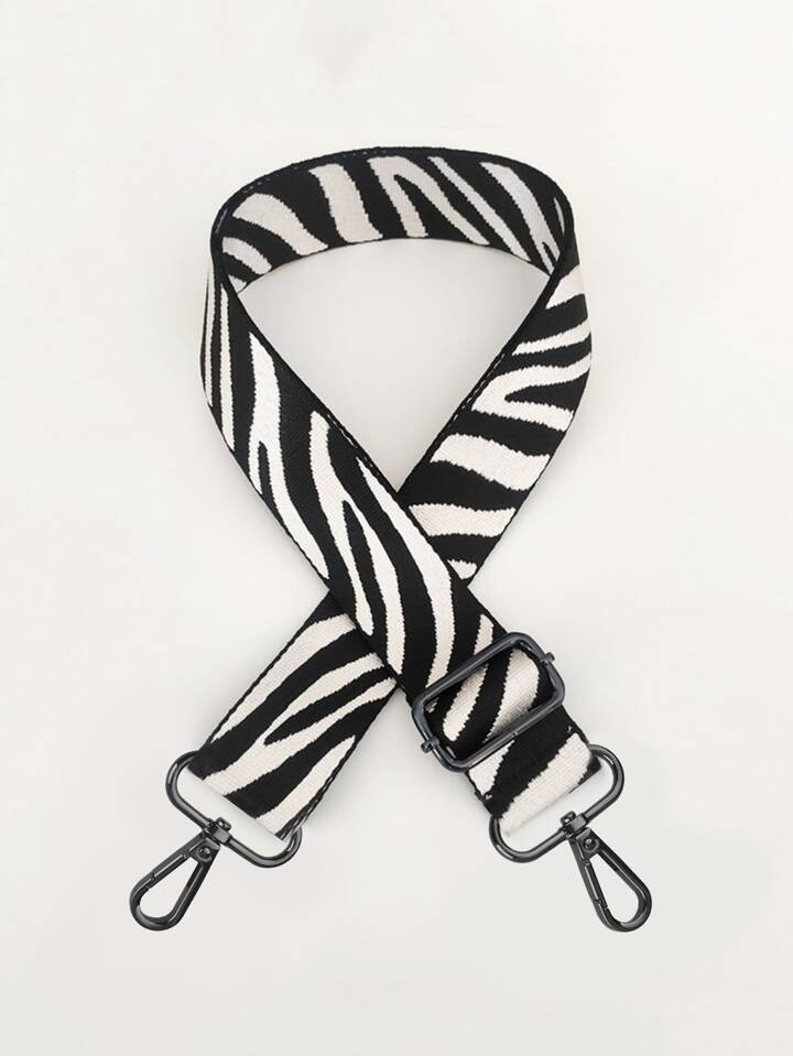 Zebra Striped Pattern Bag Strap Adjustable Portable Bag Accessories Stylish Durable For Rookies &... | SHEIN