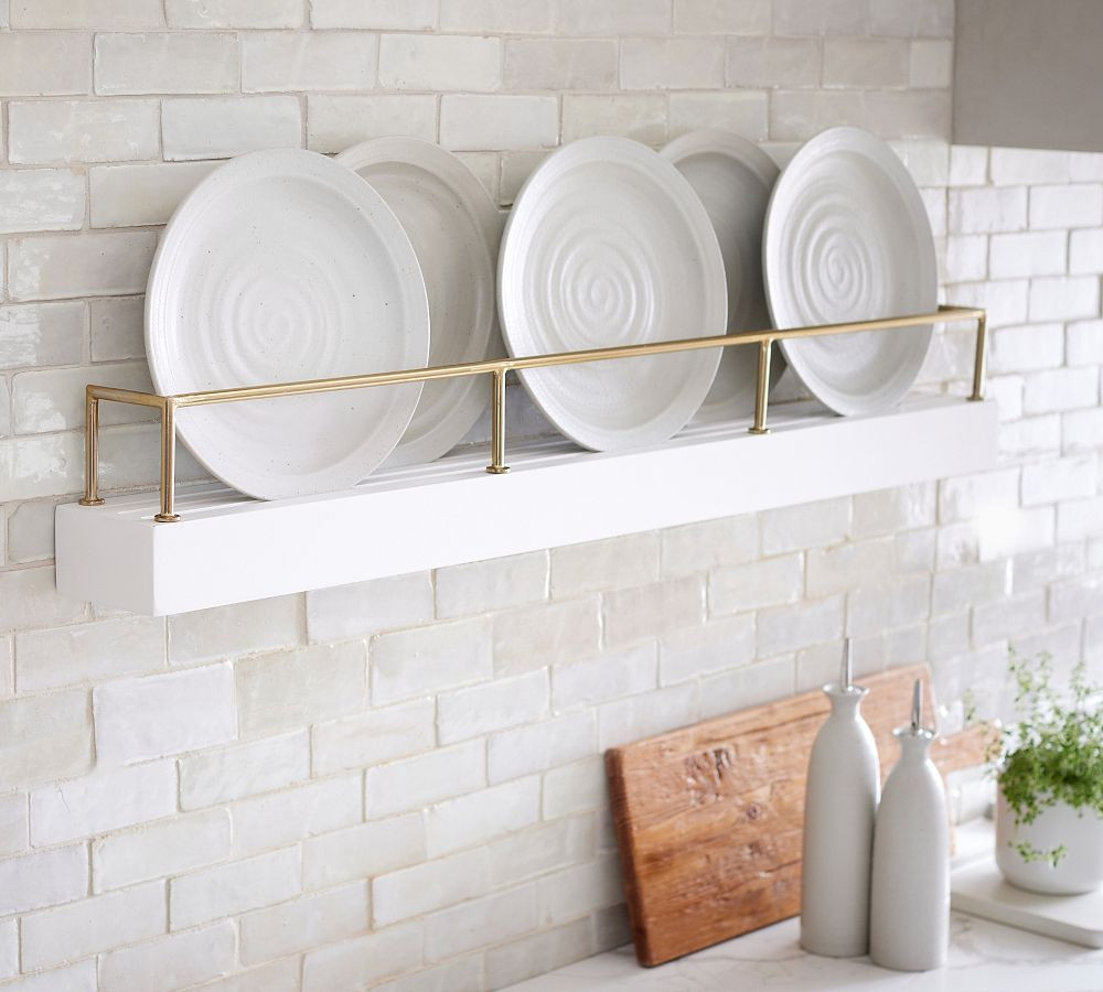 Isla Plate Display Wall Rack | Pottery Barn (US)