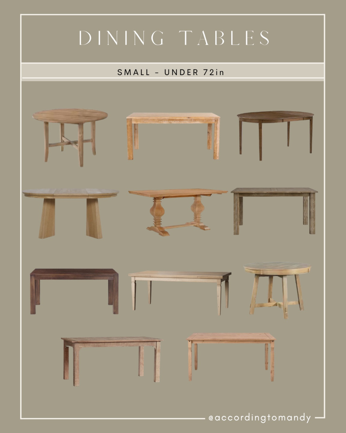 Smaller dining tables 

#LTKsalealert #LTKFind #LTKhome