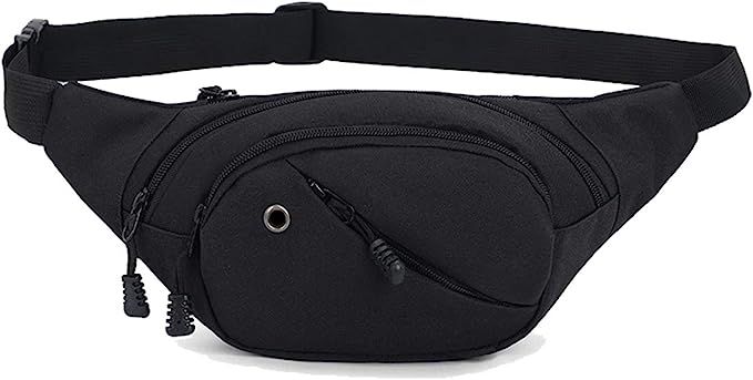 Ausion Fanny Pack Waist Bag for Men&Women Adjustable Belt Hip Bum Bag Fashion Water Resistant Hik... | Amazon (US)