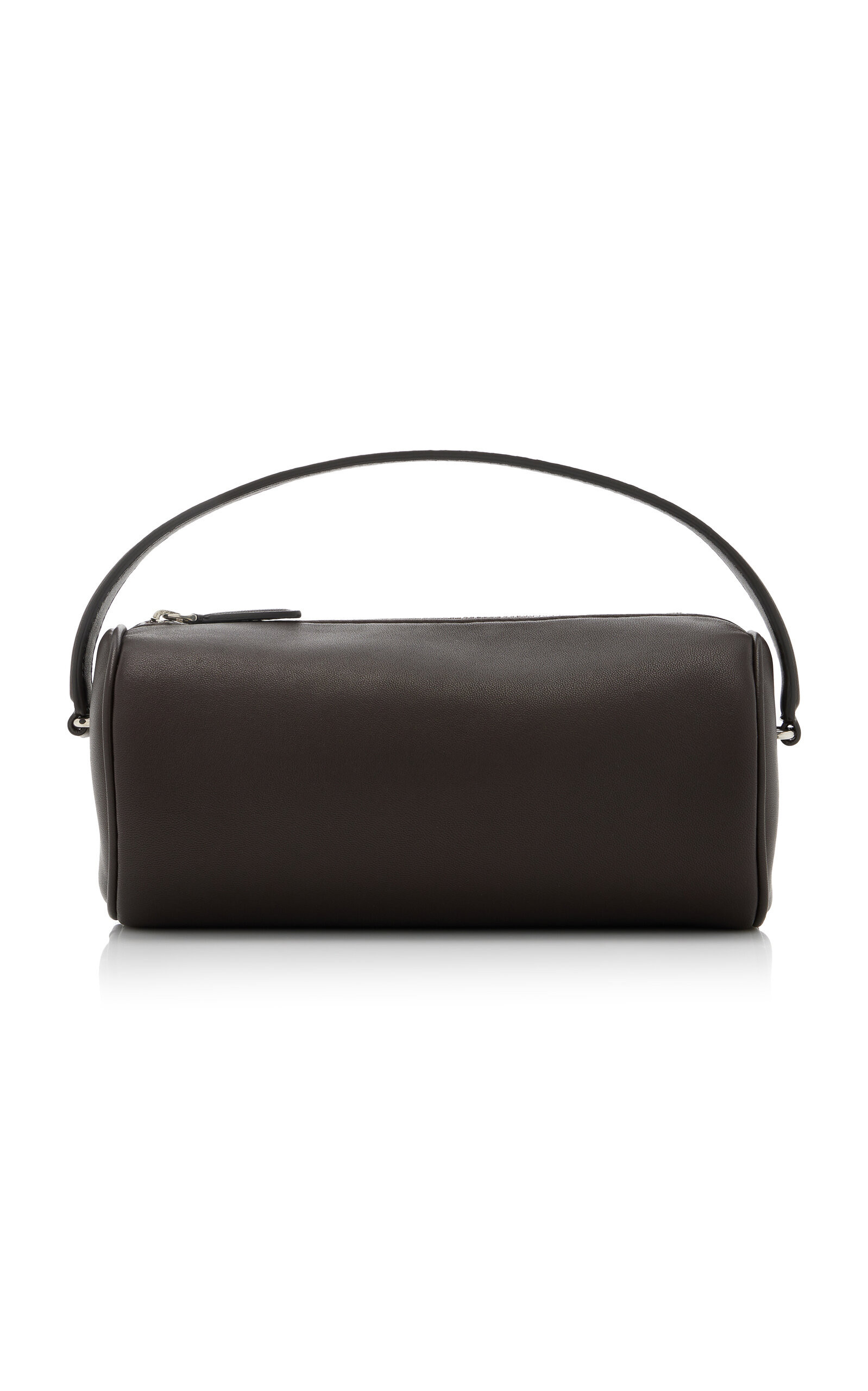 The Row - Round 90's Leather Bag - Brown - OS - Moda Operandi | Moda Operandi (Global)