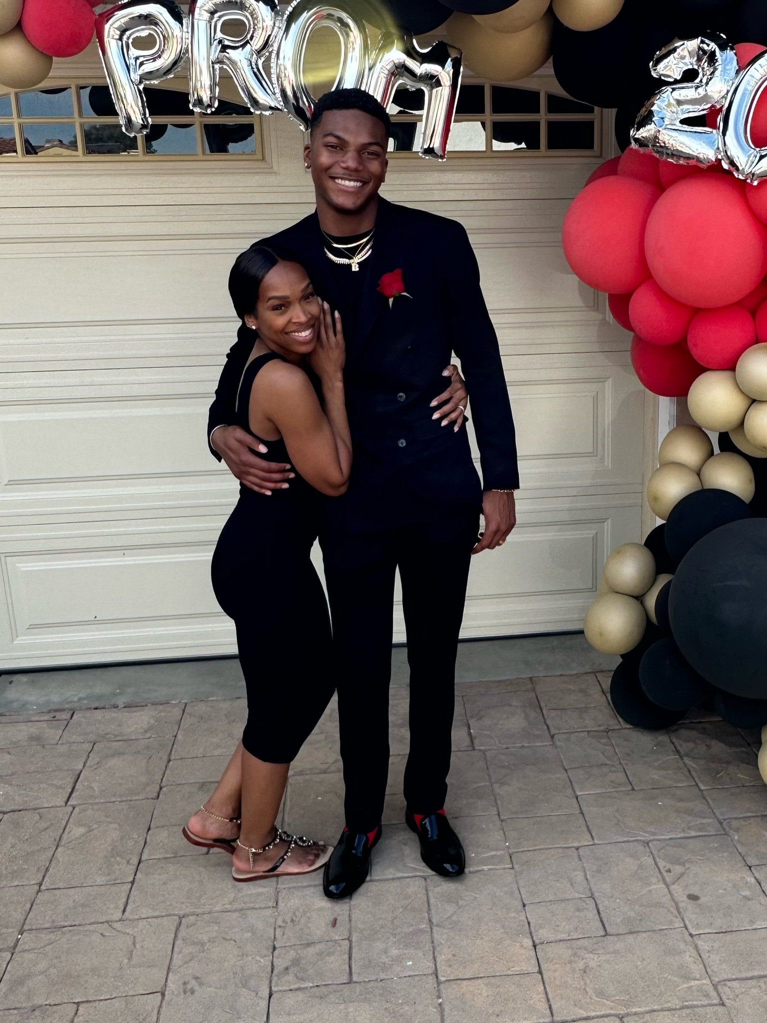 Prom! My son is wearing a double breasted suit from H&M and patent leather shoes. My dress is Naked Wardrobe and shoes are Mystique. 

#LTKSeasonal #LTKstyletip #LTKunder100