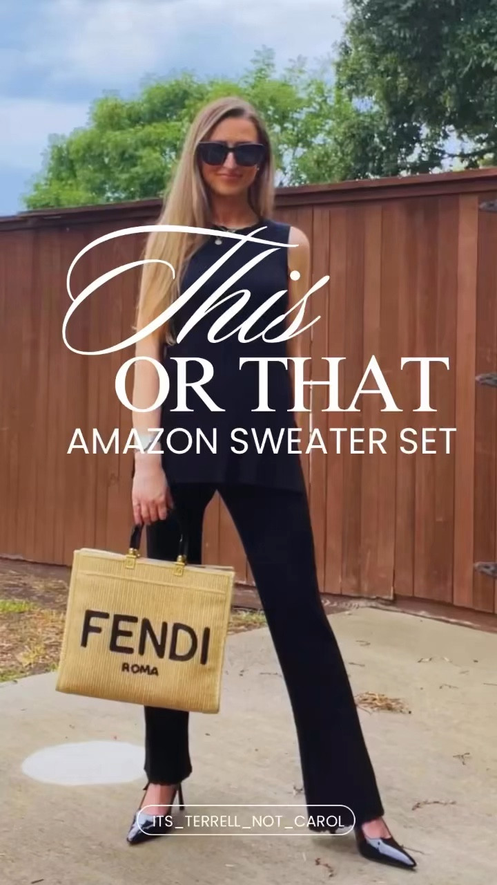 It’s Terrell Not Carol Guest Post! 

One Amazon set, two styling options 💁🏽‍♀️

Pair this knit set with a cozy cardigan and feminine accessories for an affordable and attainable ‘demure’ look 🤍 

- OR -

Refine this look with elevated sling backs and a statement bag from our favorite designer inspired links 🖤

Let us know how you would you style this in the comments!


#LTKStyleTip #LTKFindsUnder50 #LTKWorkwear