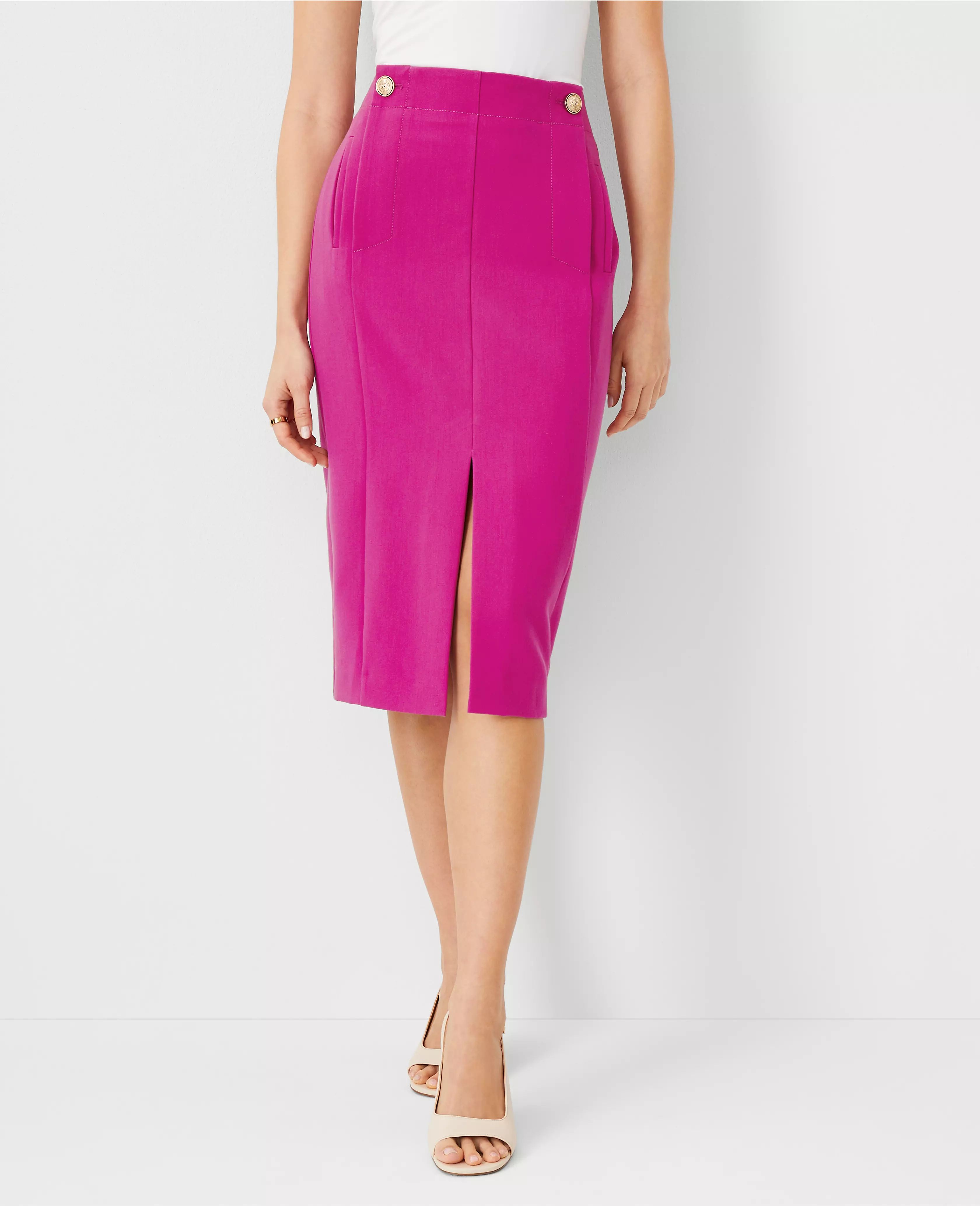 Sailor Welt Pocket Pencil Skirt | Ann Taylor (US)