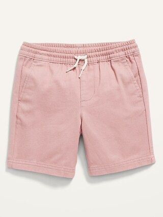 Functional Drawstring Solid Twill Shorts for Toddler Boys | Old Navy (US)