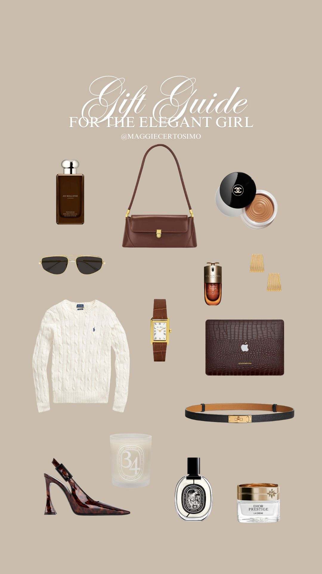 Holiday Gift Guide for The Elegant Girl 🤎🪽

 

#LTKGiftGuide #LTKHoliday #LTKSeasonal