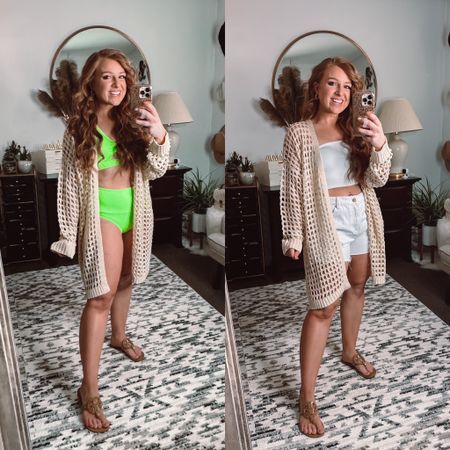 Crochet cardigan paired as a cardigan normally or beach cover !!!

Code: APRIL20 



#LTKswim #LTKunder50 #LTKtravel