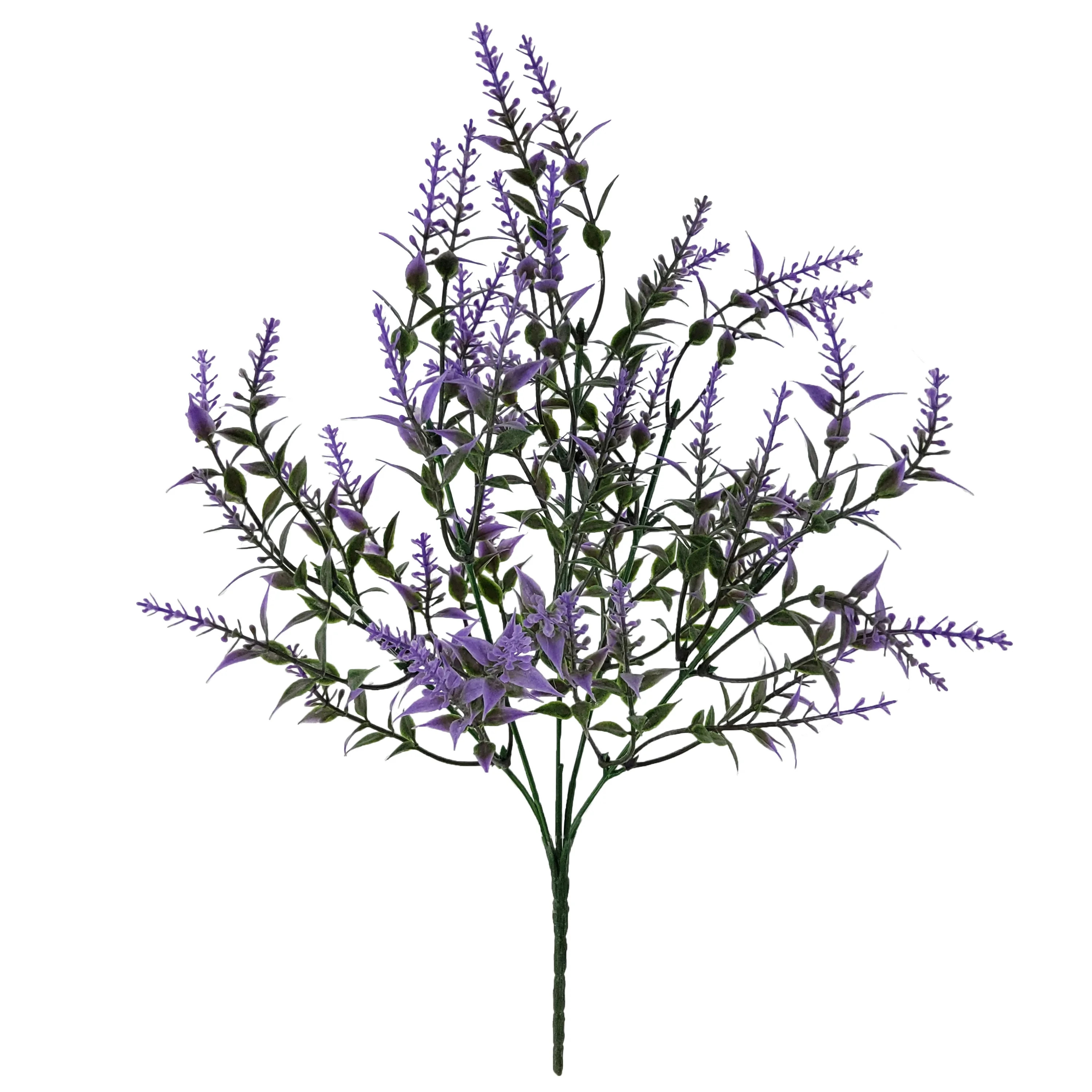 Mainstays Indoor Artificial Flower Lavender Pick, Purple Color, Assembled Height 13.5" | Walmart (US)