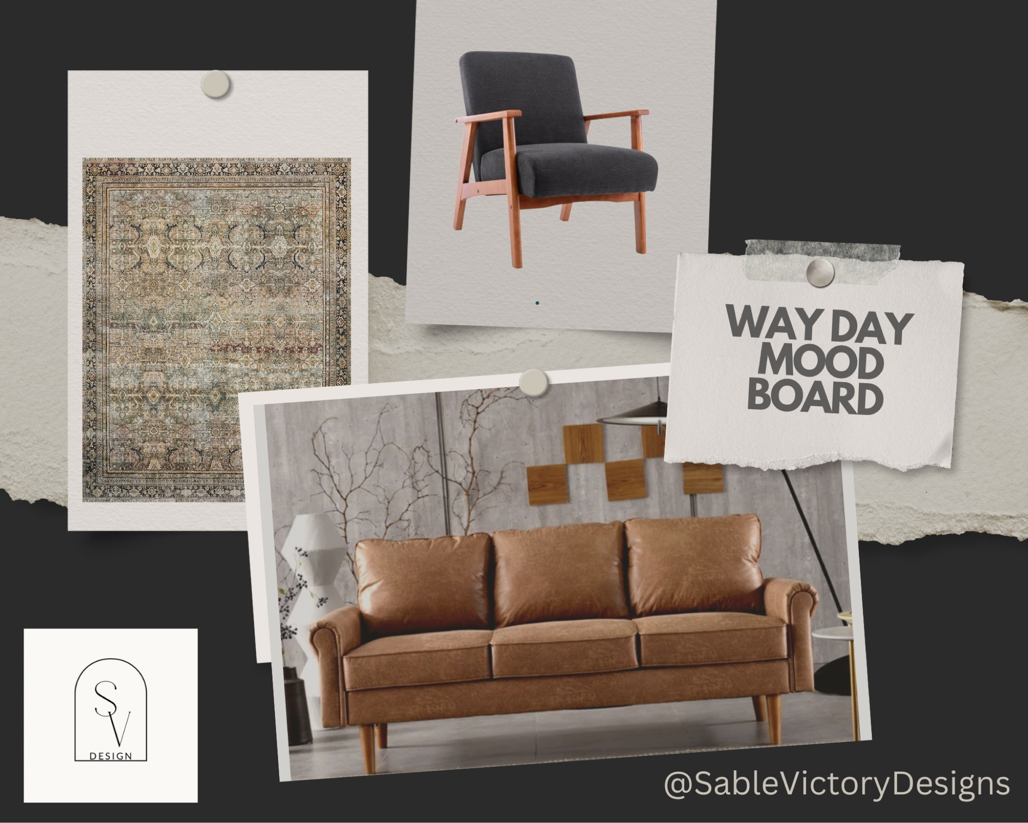 The perfect dark and moody trio. This olive/charcoal #loloirug compliments the caramel and charcoal so nicely. 

#darkandmoody #livingroommakeover #wayday #midmodmoody

#LTKhome #LTKsalealert #LTKstyletip