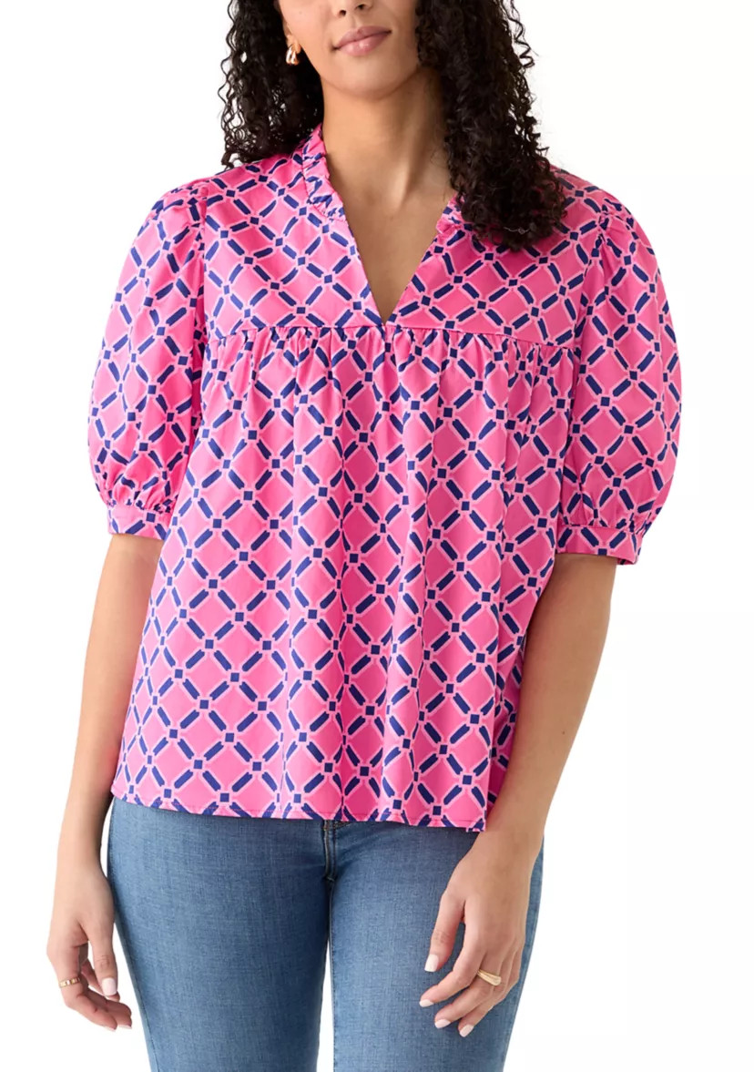 Women's Maggie Print Top | Belk