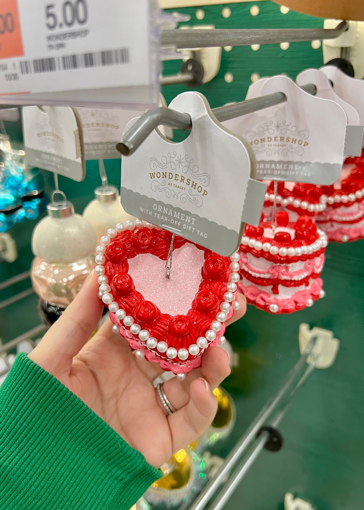 Christmas Resin Heart Cake Ornament Pink/Red - Wondershop™

#LTKGiftGuide #LTKHome #LTKHoliday