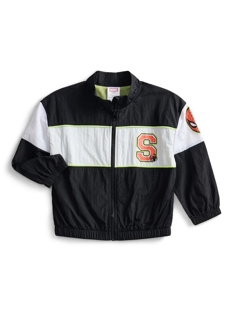 Marvel Spider-Man Toddler Full Zip Jacket with Long Sleeves, Sizes 12M-5T | Walmart (US)