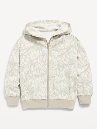 Oversized Full-Zip Hoodie for Boys | Old Navy (US)