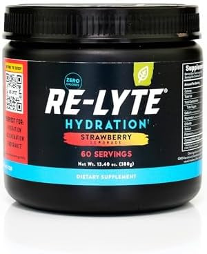 REDMOND Re-Lyte Hydration Electrolyte Powder Mix (Strawberry Lemonade) | Amazon (US)
