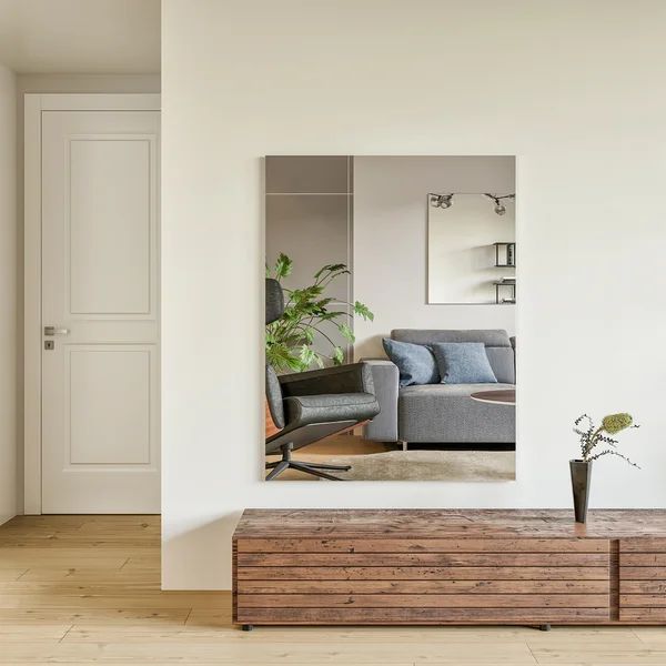 Azaireyah Modern & Contemporary Frameless Bathroom/Vanity Mirror | Wayfair North America