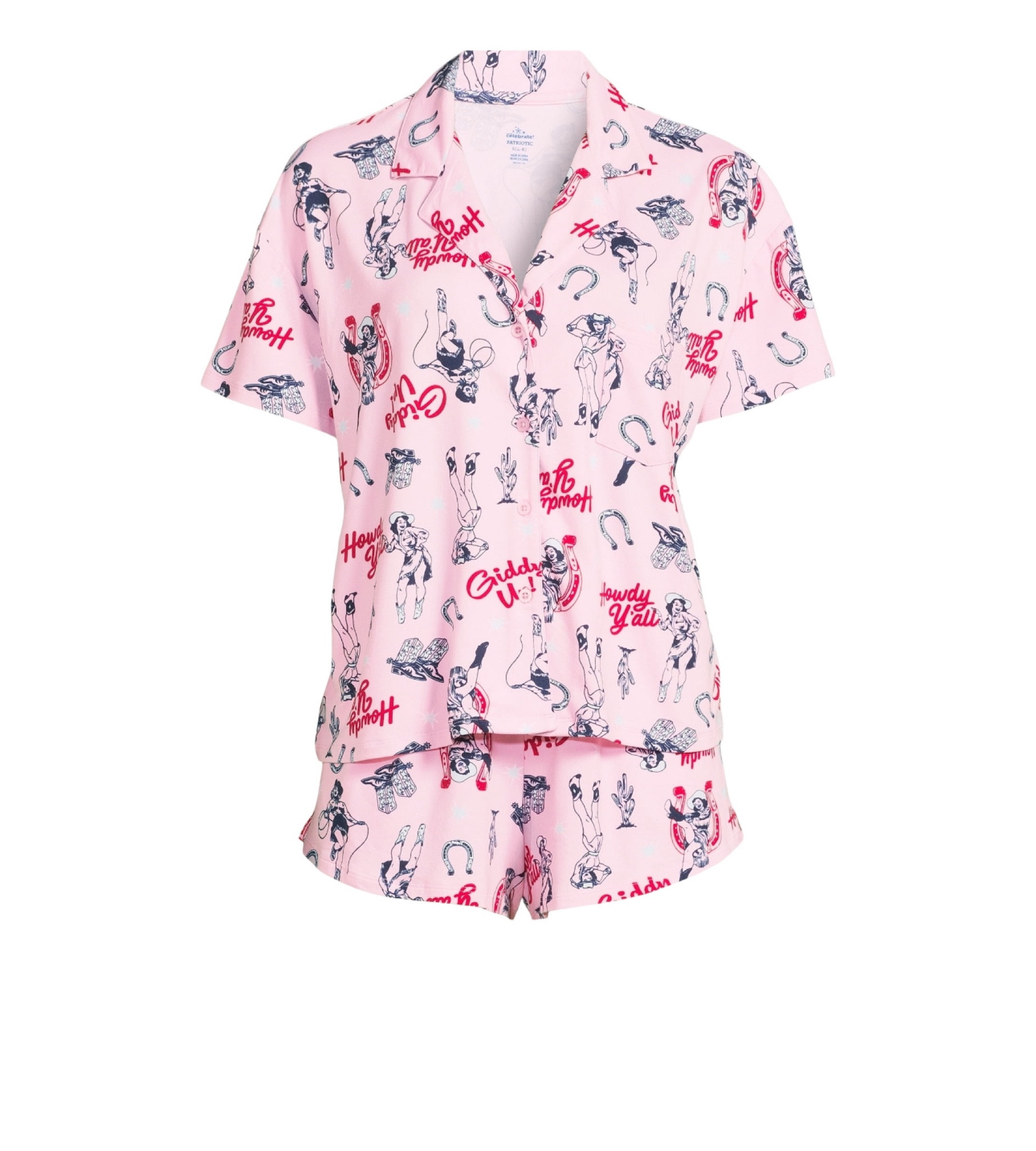 Cowgirl Western Women’s Pajama Set