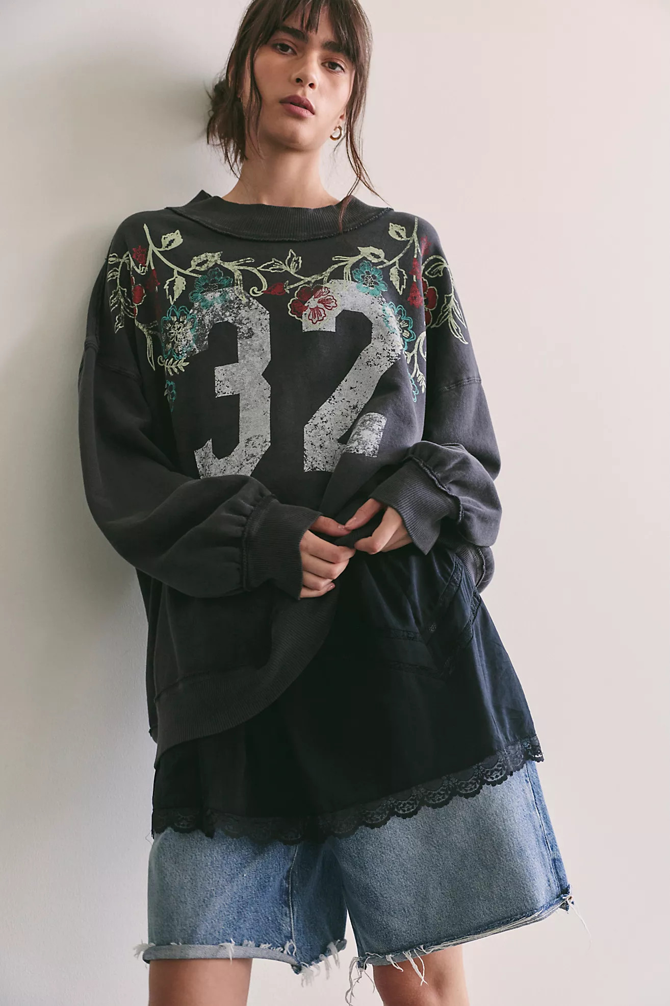 We The Free Palm Spring Turtleneck Graphic Pullover | Free People (Global - UK&FR Excluded)