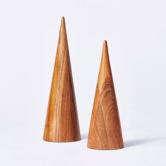 Medium Modern Wood Tree - Threshold&#8482; designed with Studio McGee | Target