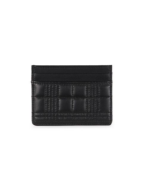 Burberry Lola Quilted Leather Card Case | Saks Fifth Avenue