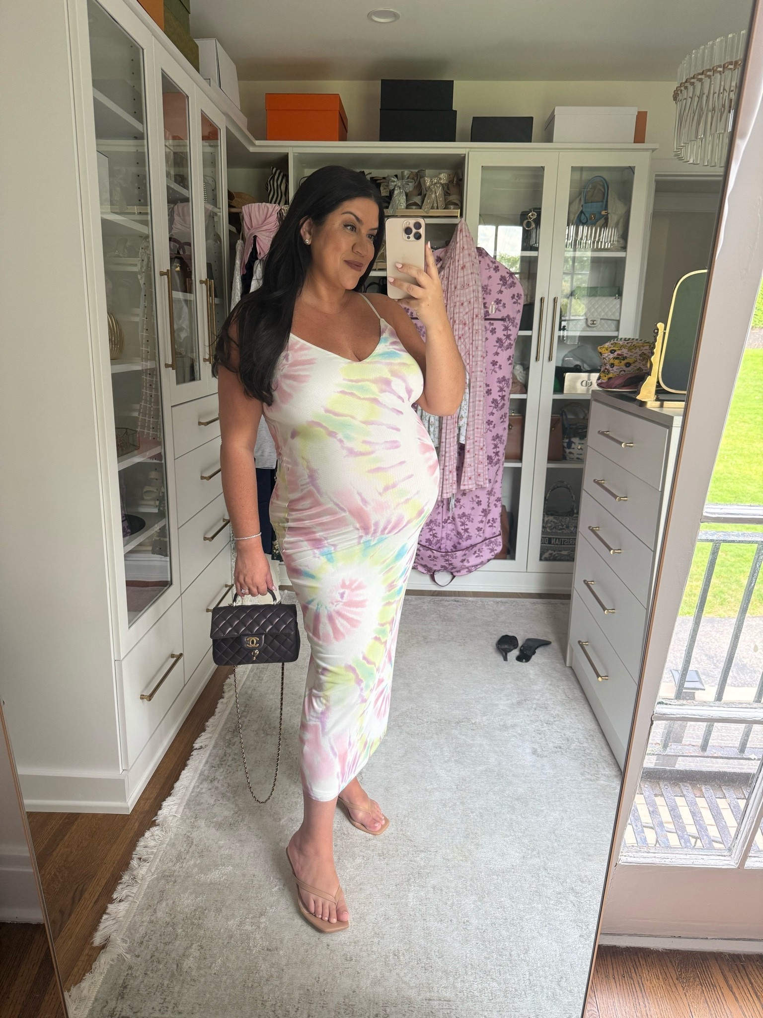 One last date night before bebe arrives. Mesh dresses (non-maternity) for the win!

#LTKBaby #LTKBump #LTKootd