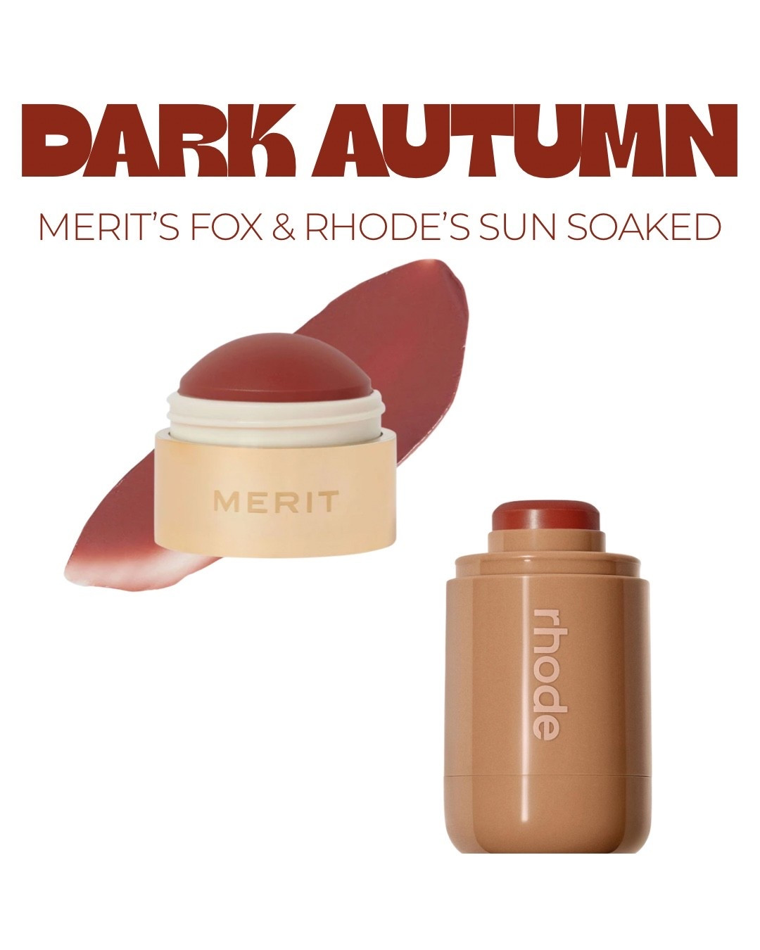 Dark autumn blush!