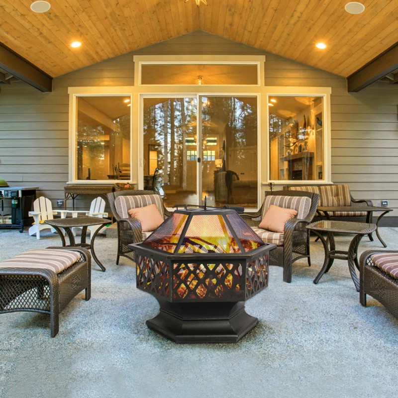All Outdoor Fireplaces & Fire Pits | Wayfair North America