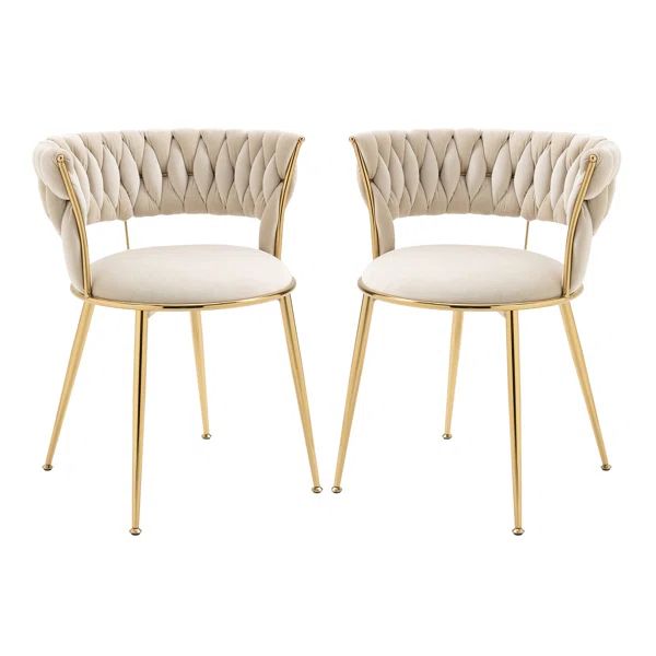 Tufted Velvet Side Chair (Set of 2) | Wayfair North America