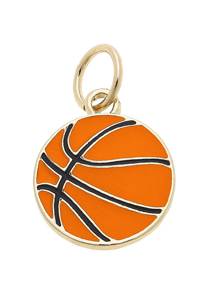 Enamel Basketball Charm | CANVAS