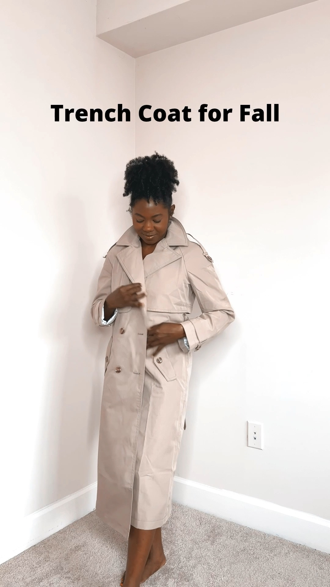 Fall trench coat 

#LTKStyleTip #LTKSeasonal #LTKFindsUnder100
