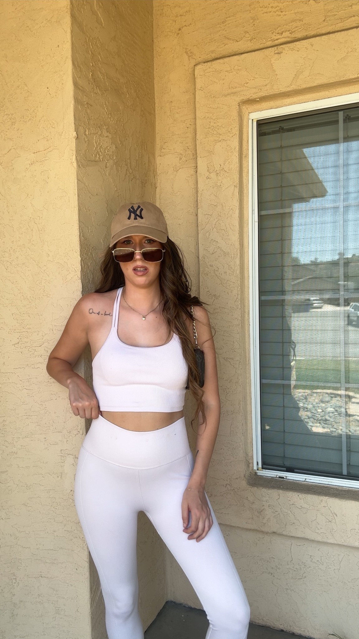 Cute summer workout set Top

Top: Small
Bottom: Meduim

#ltksummeredit 

#LTKActive #LTKSaleAlert #LTKPetite