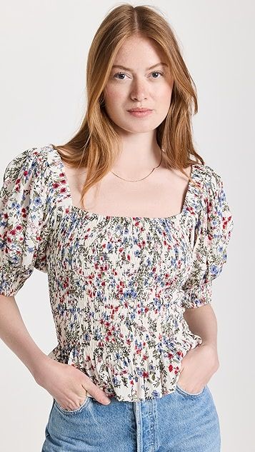 The Smocked Top | Shopbop