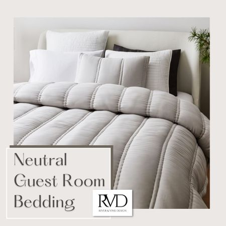 The holidays are QUICKLY approaching, and guests are on their way! Give your guest room a quick refresh with brand new buedding and sheets, guaranteed to have your guest room feeling like a hotel! Check out or top rec's for neutral guest bedding! 
.
#ltkhome #shopltk #shoprvd #westelmbedding #hotelbedding #relaxingguestroom #homefortheholidays #comfortablebedding #softsheets #neutralbedding

#LTKhome #LTKstyletip #LTKunder50