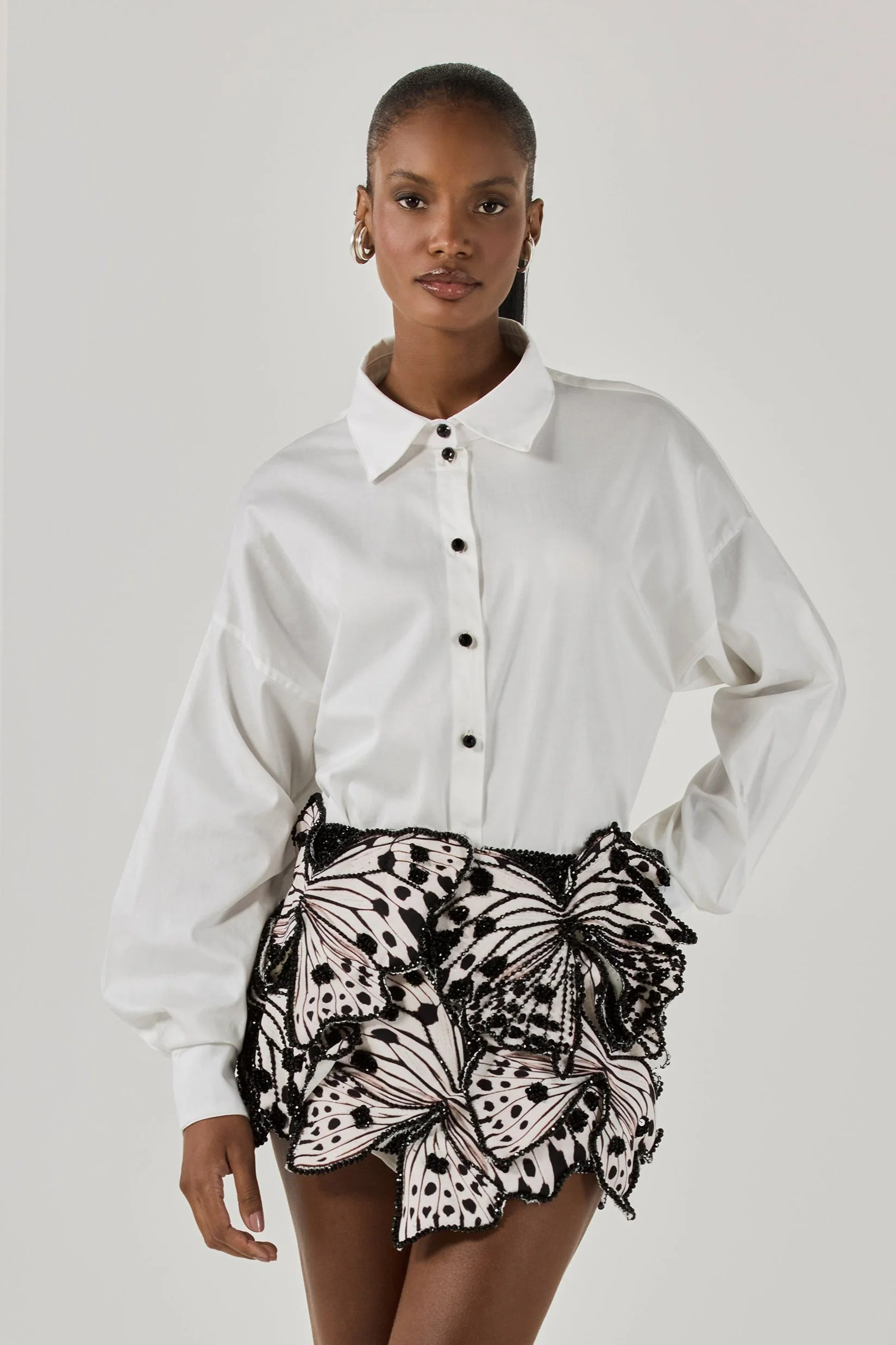 BUTTERFLY MINI SKIRT (RUNWAY) | PatBO