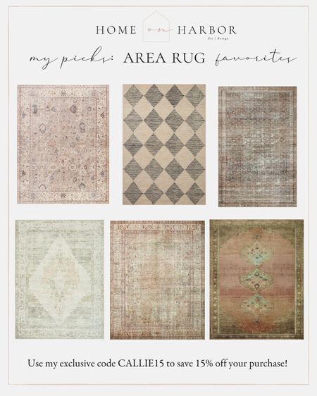Area rug faves at rugs direct! Save 15% off with code CALLIE15 for a limited time! 

#LTKhome #LTKsalealert
