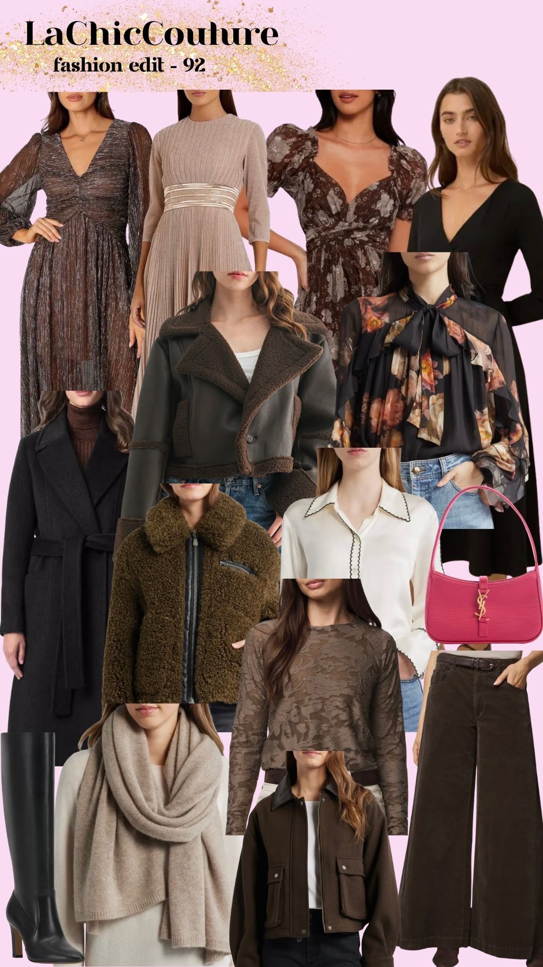 LaChicCouture Fashion Edit - 92 Fall Outfit. Holiday Outfit Inspo. Fashion trends. Fall Capsule Wardrobe #ootd #streetstyle #FashionTrends #Outfitinspo #falloutfits #falllooks #vogue #outfitideas #lachiccouture












#LTKootd #LTKFindsUnder100 #LTKParties