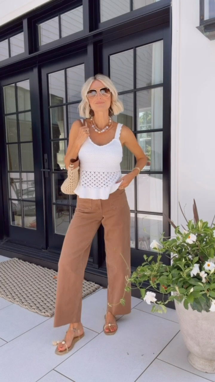 Brown & white look so chic together! Love this look for a summer date night! Wearing S/4.

Loverly Grey, Target find, Target fashion, summer fashion, summer outfit ideas

#LTKootd #LTKSeasonal