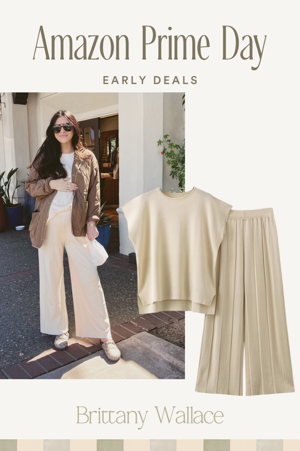 One of my most worn amazon sets is on sale for early prime day deals! I’m wearing my true size medium even with baby bump!





#LTKSummerSales