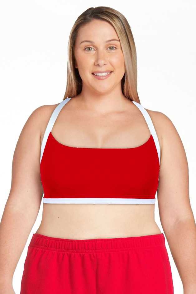 Speedo Women's Colorblock Bikini Top, Sizes XS-XXL | Walmart (US)