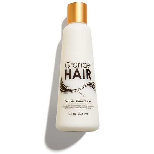 GrandeHAIR Peptide Shampoo and Conditioner, Thinning Hair Solution, Promotes Thickness and Preven... | Amazon (US)