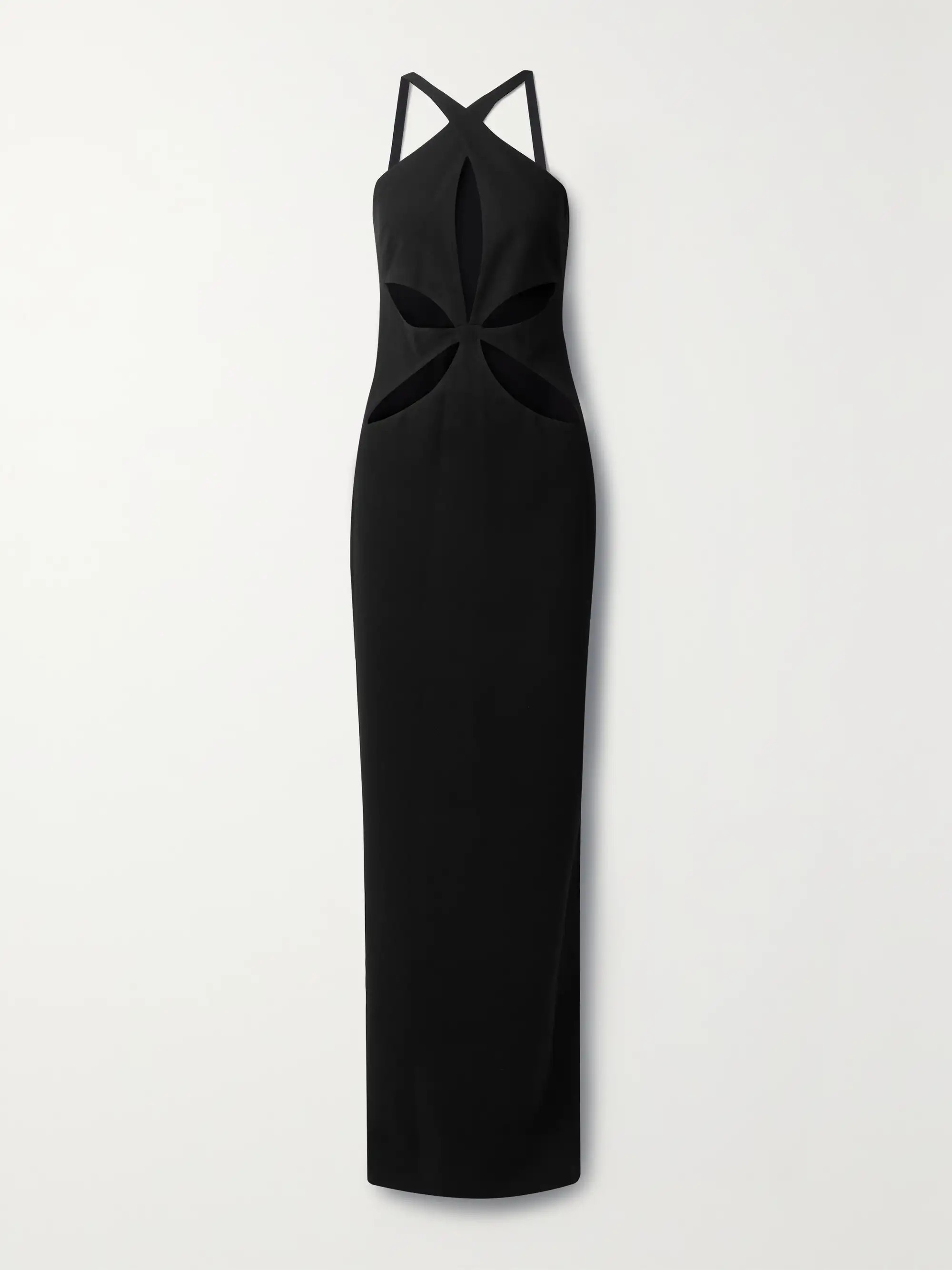 Cutout crepe maxi dress | NET-A-PORTER (UK & EU)