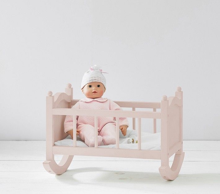 Götz Baby Doll Blush Cradle Bundle Set | Pottery Barn Kids