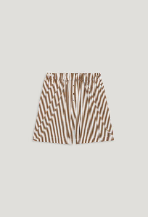 Short rayures bronze | Claudie FR | Claudie Pierlot (FR, DE, ES, UK)