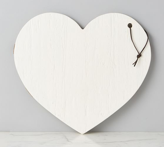 Heart Shaped Reclaimed Wood Cheese Boards | Pottery Barn (US)